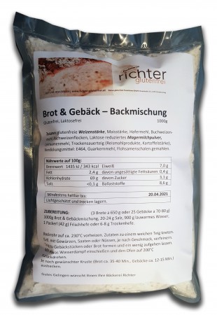 Brot & Gebäck Backmischung