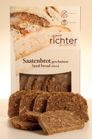 RICHTER's Saatenbrot geschnitten